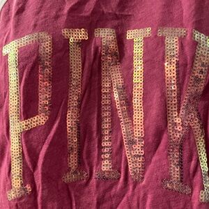 Victoria’s Secret Pink, large tank top, rose colored